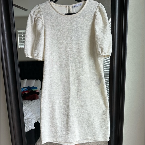 Cream Zara Dress - Picture 2 of 5